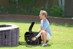 28452 Purespa Bubble 6P Greystone Vierk.-Brico New