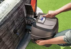 28452 Purespa Bubble 6P Greystone Vierk.-Brico New