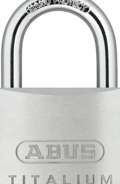 Abus Hangslot Titalium Tkti25/50 Verchroomde Cilinderkern-Brico Best