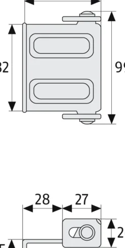 Abus Raam- En Deurslot Sw1 Wit-Brico Best