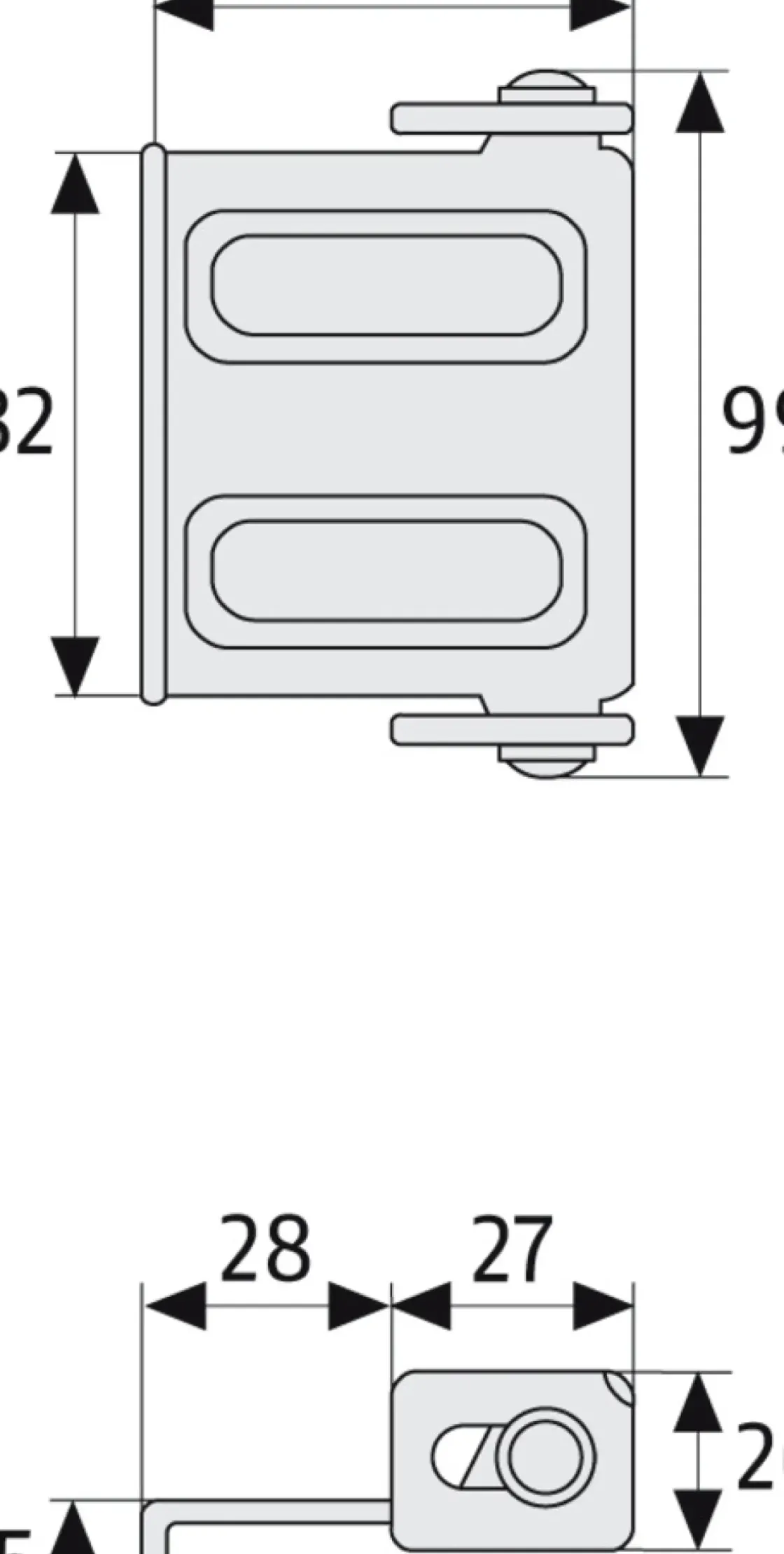 Abus Raam- En Deurslot Sw1 Wit-Brico Best