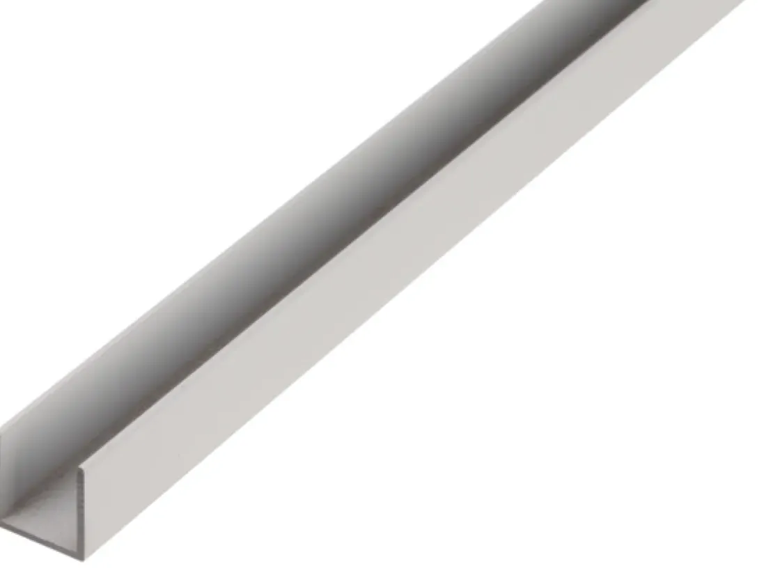 Alberts Ba-Profiel U-Vorm Aluminium Natuur 10X10X1,5Mm 2,6M-Brico Sale