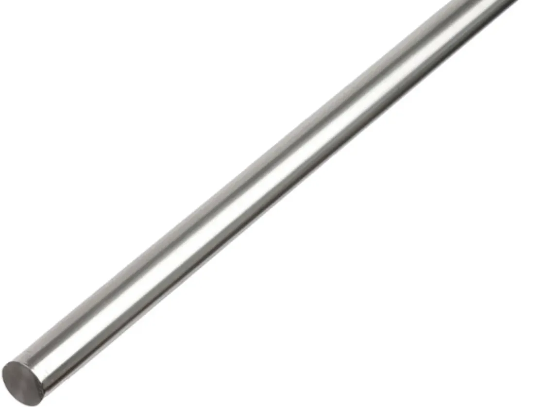 Alberts Ba-Stang Rond Aluminium Natuur 6Mm 2,6M-Brico Best