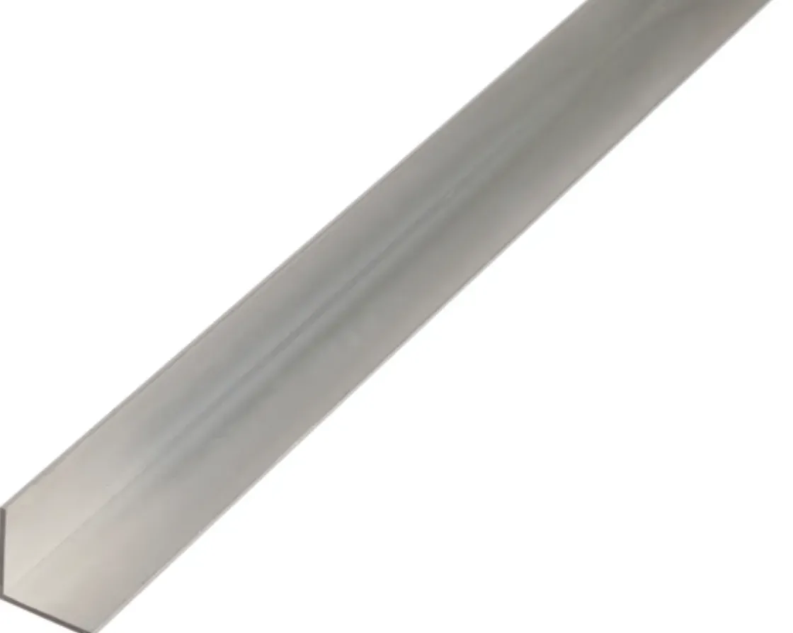 Alberts Hoekprofiel Aluminium Wit 15X10X1Mm 2,6M-Brico Discount