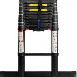 Brico Aldorr Professional - Telescoopladder 3,80M - Telescopische Stabilisatie Balk - Optigrip™ Sale