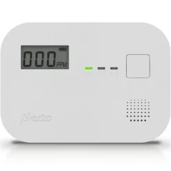 Alecto Koolmonoxidemelder Coa3920 7 Jaar Sensor En Display Wit-Brico Outlet