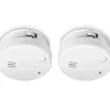 Alecto Mini Rookmelder Met 5 Jaar Batterij Sa-102 2-Pack Wit-Brico Discount