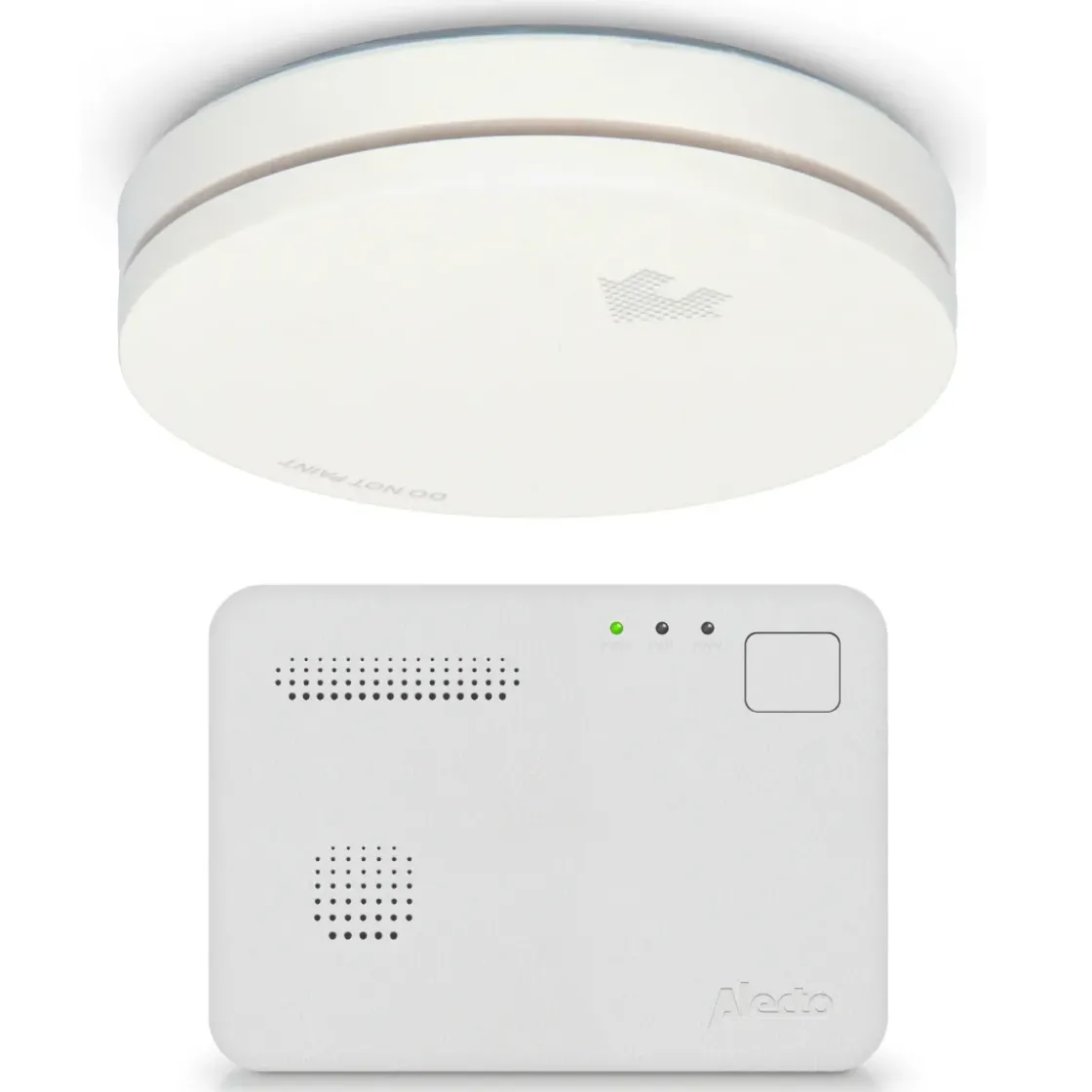 Alecto Rook- En Koolmonoxidemelder Set Sca04 Wit-Brico New