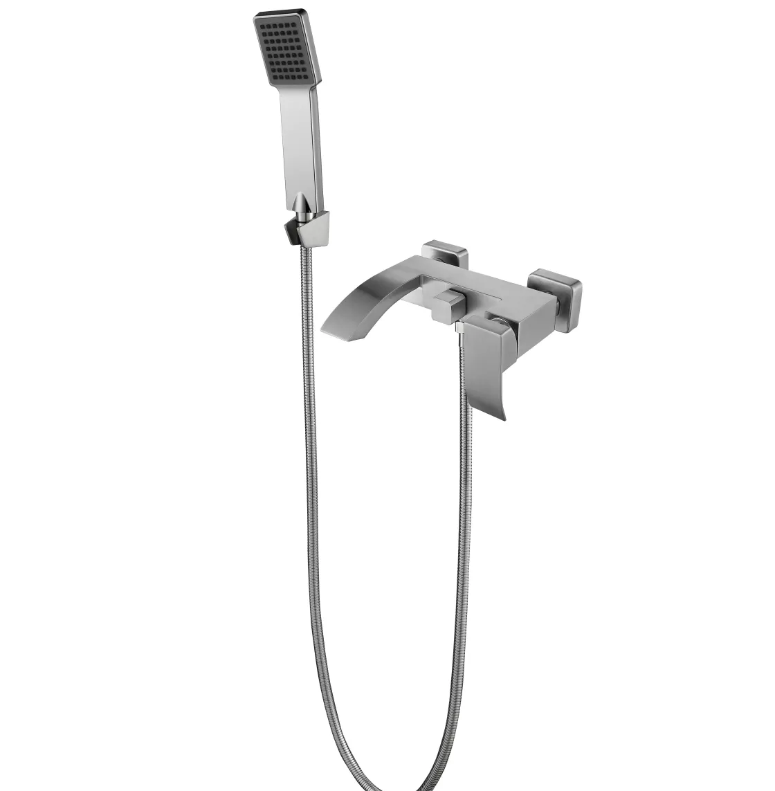 Brico Allibert Bad- En Douchemengkraan Cabernet Met Handdouche Geborsteld Rvs Online