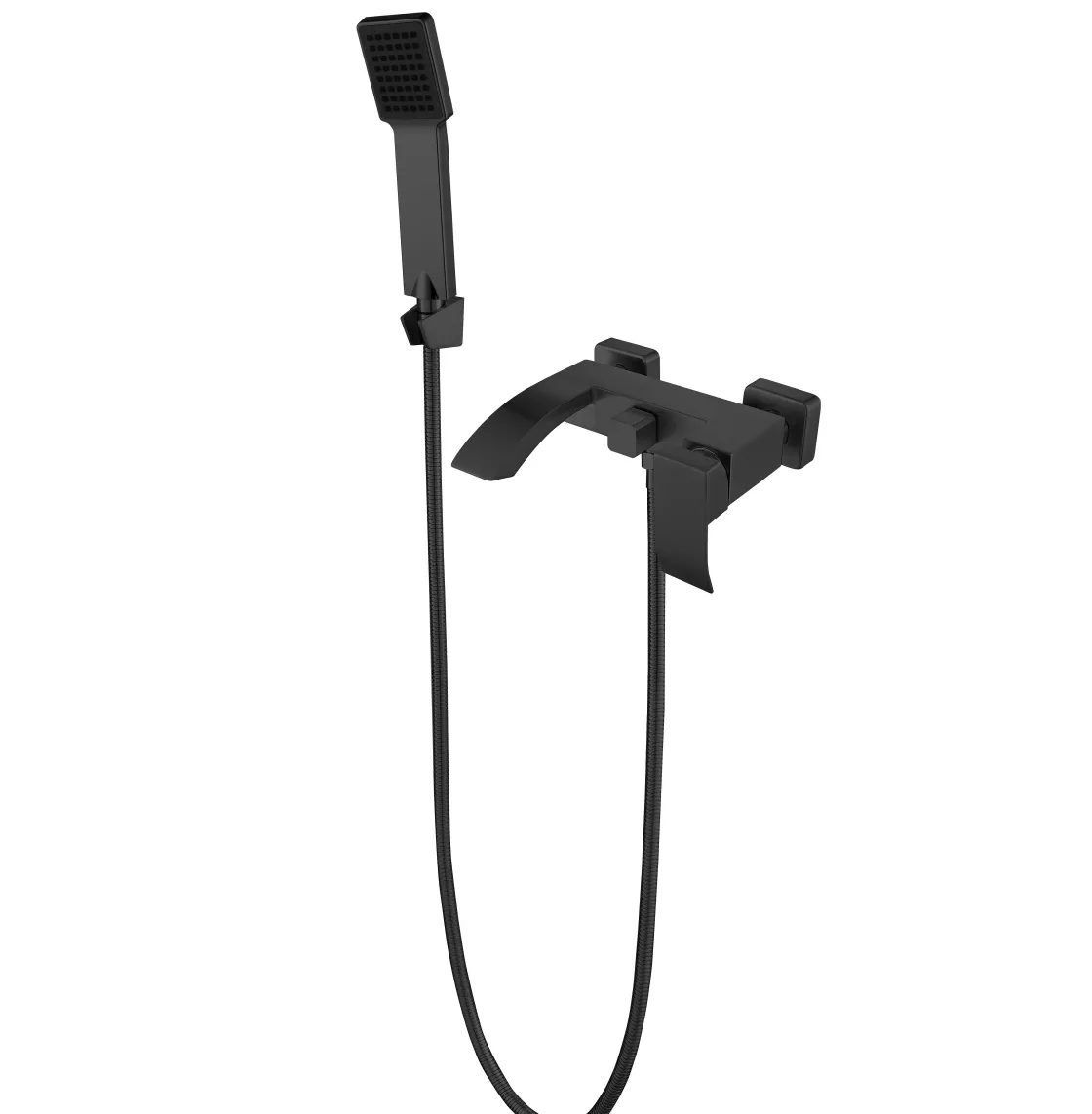 Brico Allibert Bad- En Douchemengkraan Cabernet Met Handdouche Zwart Clearance