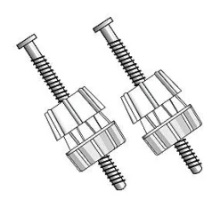 Brico Allibert Bevestigingsset Opties Voor Wc-Zittingen Hot