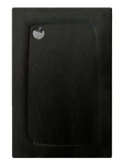 Brico Allibert Douchebak Mooneo Rechthoekig 120X80Cm Zwart New