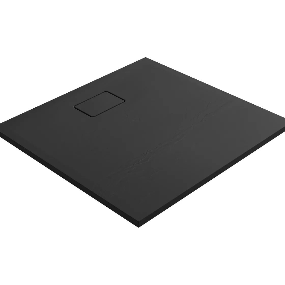 Brico Allibert Douchebak Terreno 90X90Cm Vierkant Zwart Discount