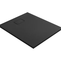 Brico Allibert Douchebak Terreno 100X80Cm Rechthoek Zwart Best