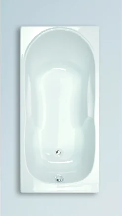 Brico Allibert Rechthoekig Bad Carina 170X80 X 54-57Cm Wit Clearance