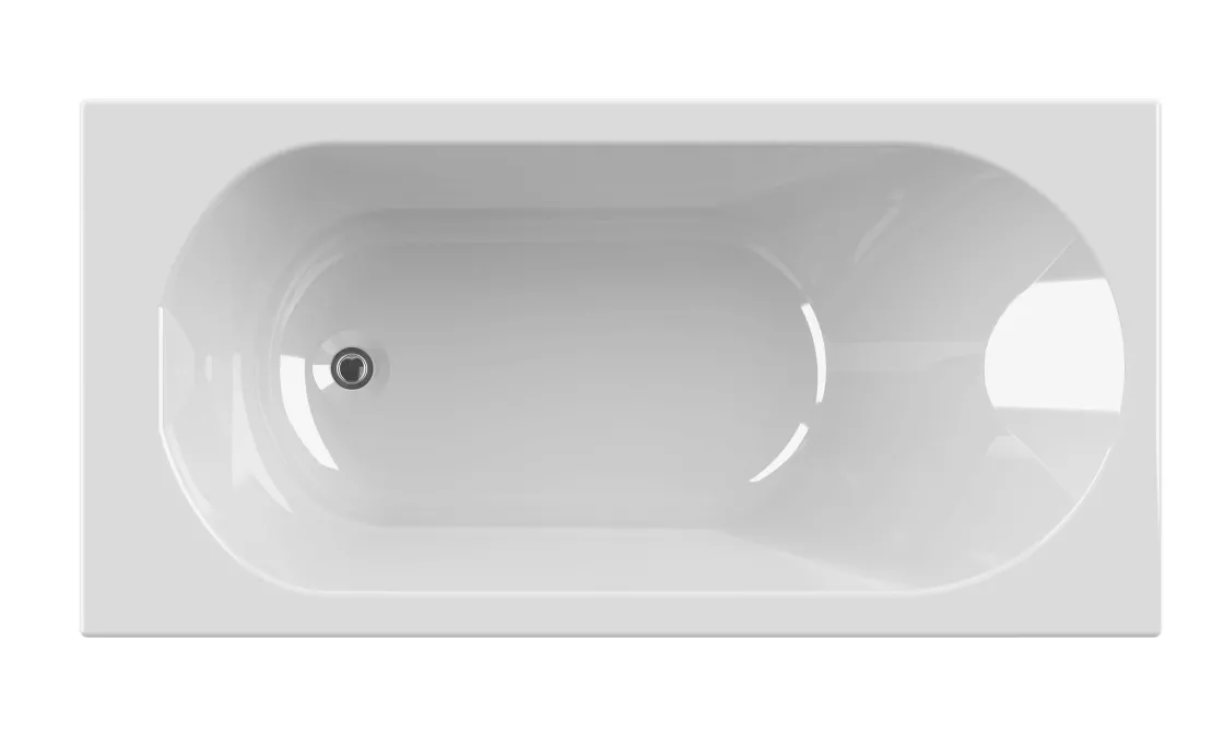 Brico Allibert Rechthoekig Bad Diva 140X70X52,5-54Cm Wit Outlet