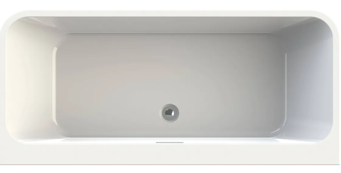 Brico Allibert Vrijstaand Hoekbad Nudea Rechts 170X75X58Cm Wit Sale