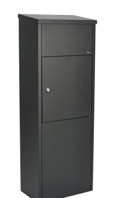 Allux Pakketbrievenbus 600 Staal Zwart-Brico New
