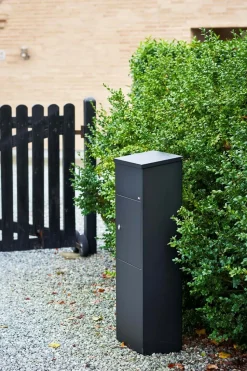 Allux Pakketbrievenbus 600 Staal Zwart-Brico New