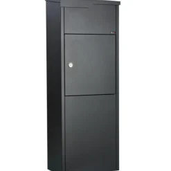 Allux Pakketbrievenbus 650 Staal Zwart-Brico Discount