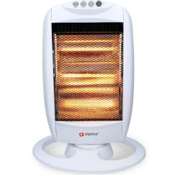 Keramische Kachels & Blaasverwarming<Brico Alpina Kachel Halogeen Draaibaar 1200 Watt