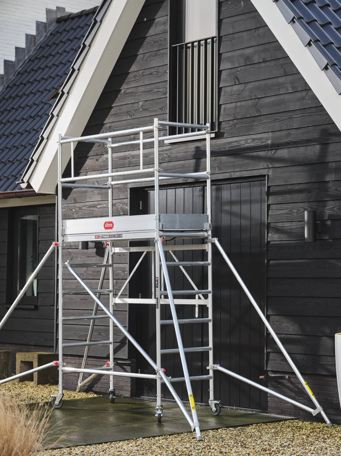 Brico Altrex Aluminium Vouwsteiger Rs Tower 34 Module 2 Werkhoogte 3,80M New