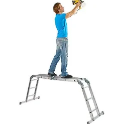 Brico Altrex Plooiladder 'Varitrex Plus' Aluminium 4 X 3 Treden Sale