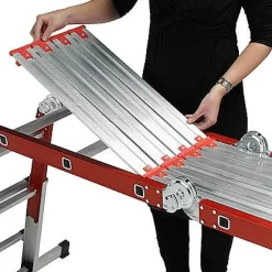 Brico Altrex Plooiladder 'Varitrex Do It All' Aluminium 4 X 3 Treden New