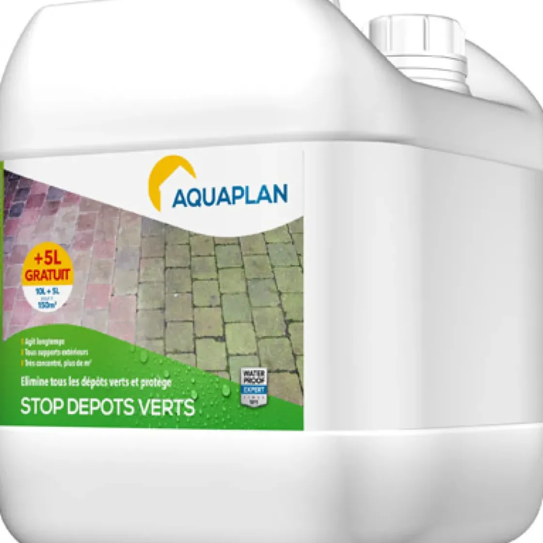 Aquaplan Stop Groene Aanslag 15L-Brico Online