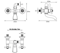 Brico Aquavive Badkraan Lunan Chroom Outlet