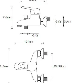 Brico Aquavive Badmengkraan Grande Chroom Clearance