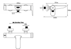 Brico Aquavive Badmengkraan Senio Geborsteld Staal