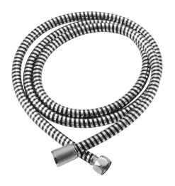 Brico Aquavive Doucheslang Pvc 175Cm Chroom-Zwart Clearance