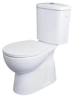 Brico Aquavive Duoblok Toilet Avisio I Ao Aansluiting I Randloos Toiletpot Wit