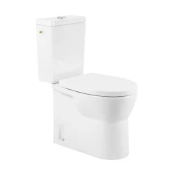 Brico Aquavive Duoblok Toilet Cormor I Universele Afvoeri Randloos Toiletpot Wit