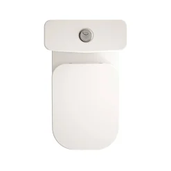 Brico Aquavive Duoblok Toilet Look | Soft-Close Toiletzitting | Universee Afvoer| Randloos Toiletzitting Wit Outlet