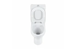 Brico Aquavive Duoblok Toilet| Universele Afvoer| Randloos | Verhoogd +7Cm | Wit Sale