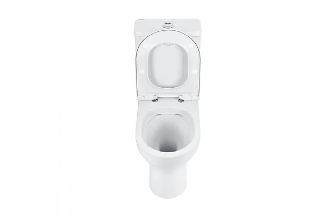 Brico Aquavive Duoblok Toilet| Universele Afvoer| Randloos | Verhoogd +7Cm | Wit Sale