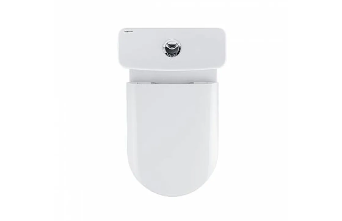 Brico Aquavive Duoblok Toilet| Universele Afvoer| Randloos | Verhoogd +7Cm | Wit Sale