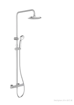 Brico Aquavive Eco Doucheset Grande Met Kraan Chroom Outlet