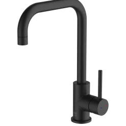 Brico Aquavive Eco Keukenmengkraan Fonti Zwart Hot