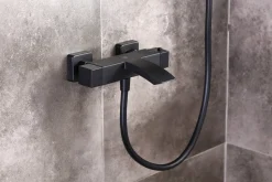 Brico Aquavive Eco Thermostatische Badkraan Tanaro Zwart New