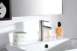 Brico Aquavive Eco Wastafelmengkraan Cato Laag Rvs Best