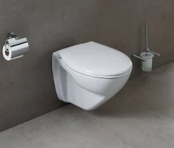 Brico Aquavive Hangtoilet Cetus Wit | Verhoogd Model | Soft-Close Toiletzitting | Randsloos Toiletpot New