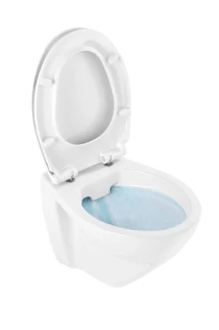 Brico Aquavive Hangtoilet Lanico Wit | Soft-Close Toiletzitting | Randloos Toiletpot Online