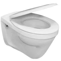 Brico Aquavive Hangtoilet Lunain Wit | Soft-Close Toiletzitting Outlet