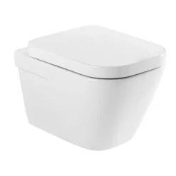 Brico Aquavive Hangtoilet Marano Wit | Soft-Close Toiletzitting | Randloos Toiletpot Sale