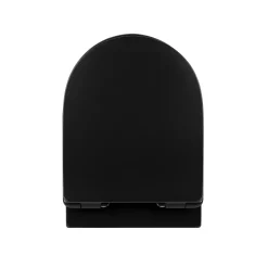 Brico Aquavive Hangtoilet Mazaro Mat Zwart | Soft-Close Toiletzitting | Randloos Toiletpot Discount