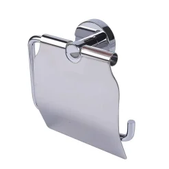 Brico Aquavive Toiletrolhouder Met Klep Chroom New