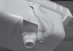 Brico Aquavive Uitgietbak Ardeche Kunststof 54Cm Wit New